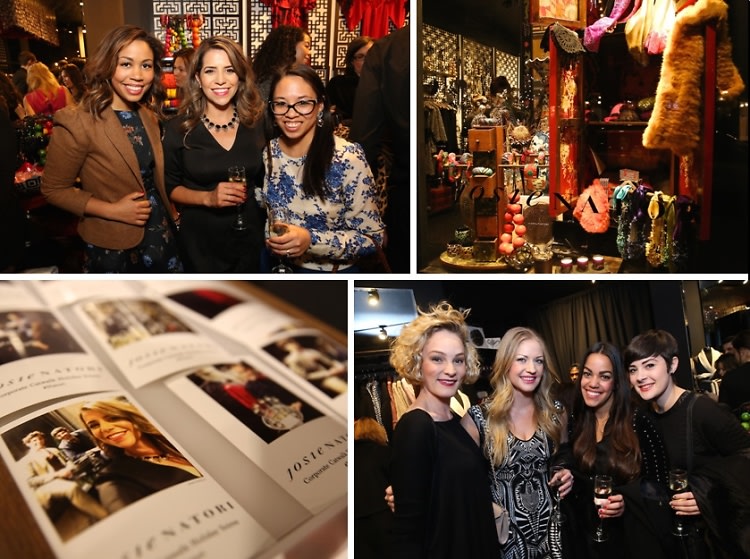 Guests Join Olivia Jeanette For A Holiday Soiree At Josie Natori In Nolita
