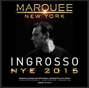Sebastian Ingrosso at Marquee New York 