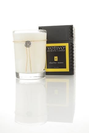 Votivo: charity:water candle