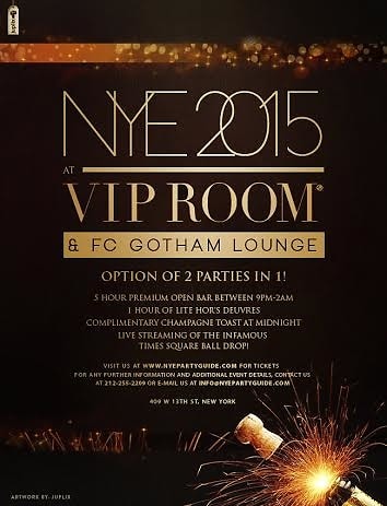 Indayo Group Presents New Year’s Eve at VIP Room and FC Gotham
