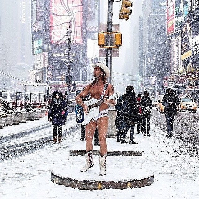 The Naked Cowboy