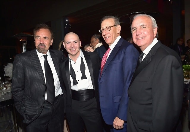 Jorge Perez, Pitbull, Stephen Ross, Mayor Carlos Gimenez