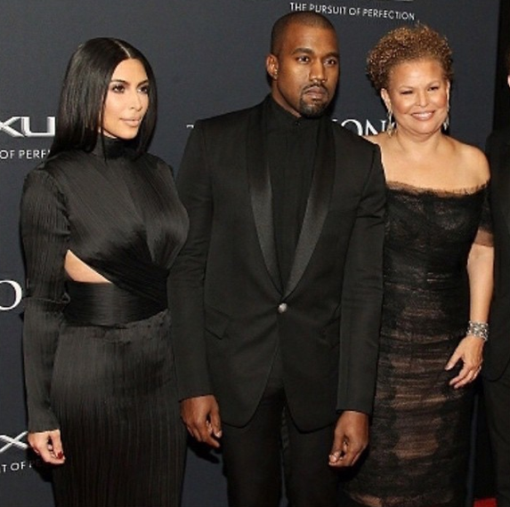 Kim Kardashian, Kanye West, Debra Lee