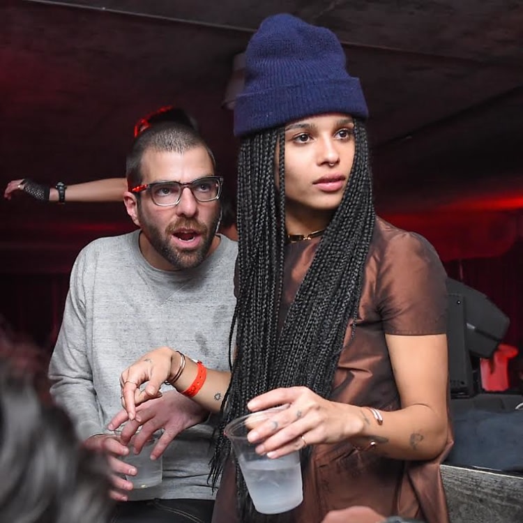 Zachary Quinto, Zoe Kravitz