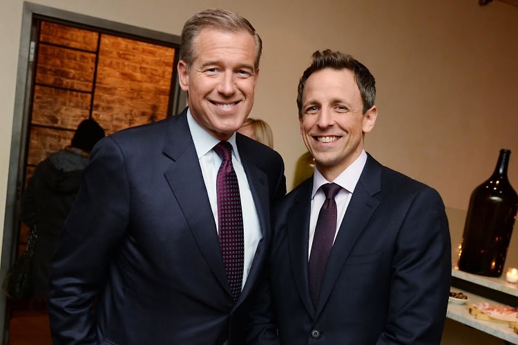 Brian Williams, Seth Meyers