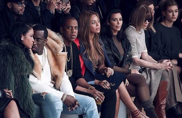 Sean Combs, Jay-Z, Beyonce, Kim Kardashian, Anna Wintour