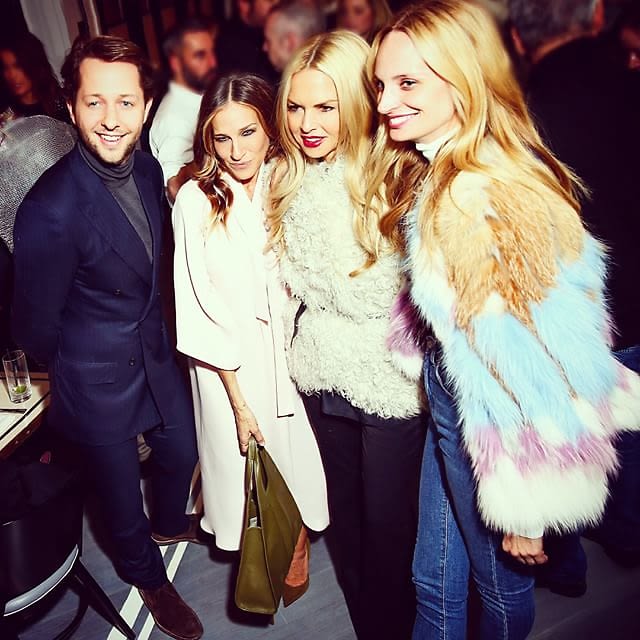 Derek Blasberg, Sarah Jessica Parker, Rachel Zoe, Lauren Santo Domingo