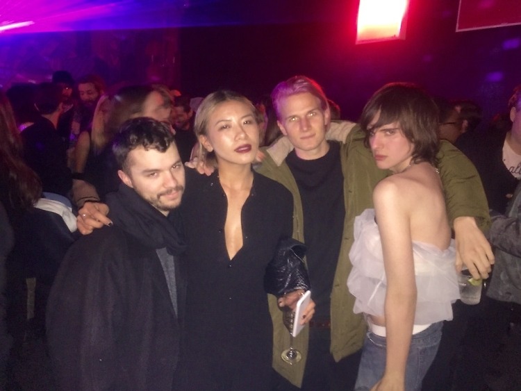 Will Davis, May Kwok, Guyton Porter, Hari Nef