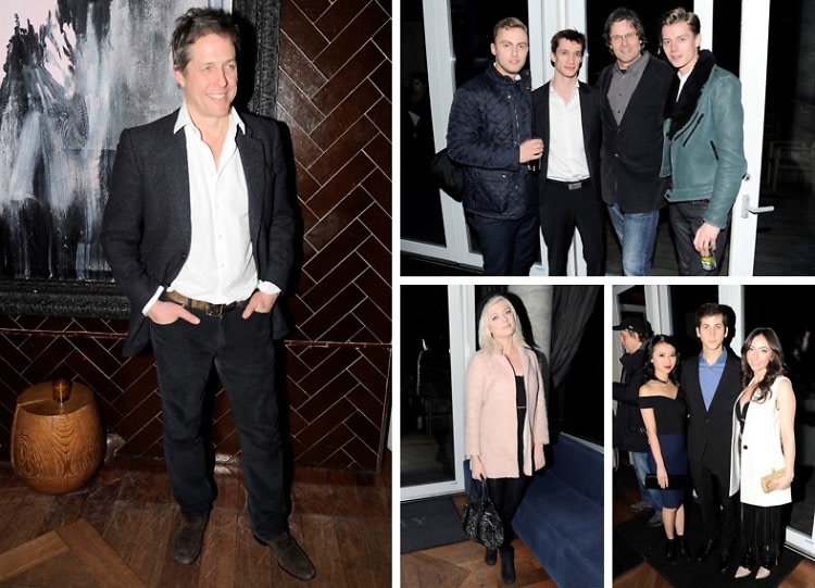 Hugh Grant Attends A Screening Of 'The Rewrite' Hosted By The Cinema Society & Brooks Brothers