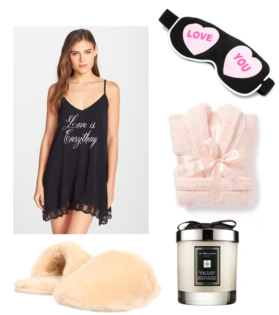 polyvore cozy night in