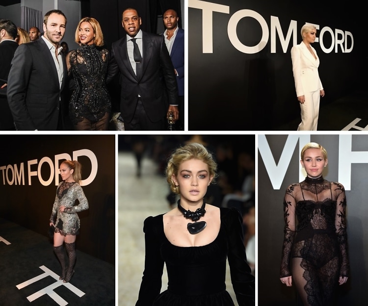 Stars Choose Tom Ford Over London Fashion Week Because Obviously
