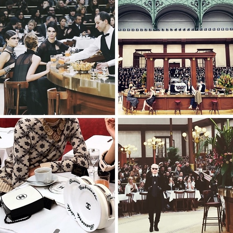 Instagram Round Up: Kendall Jenner & Cara Delevingne Join Chanel At Brasserie Gabrielle