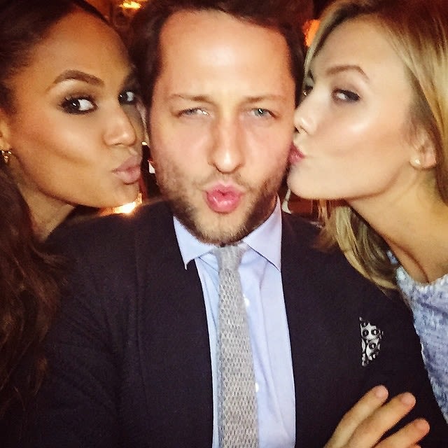 Joan Smalls, Derek Blasberg, Karlie Kloss