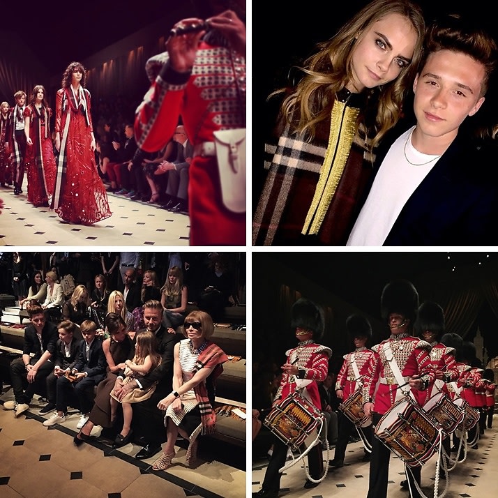 Instagram Round Up: Burberry Brings London To Los Angeles