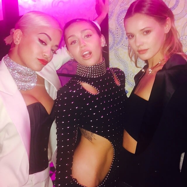 Rita Ora, Miley Cyrus, Paige Reifler