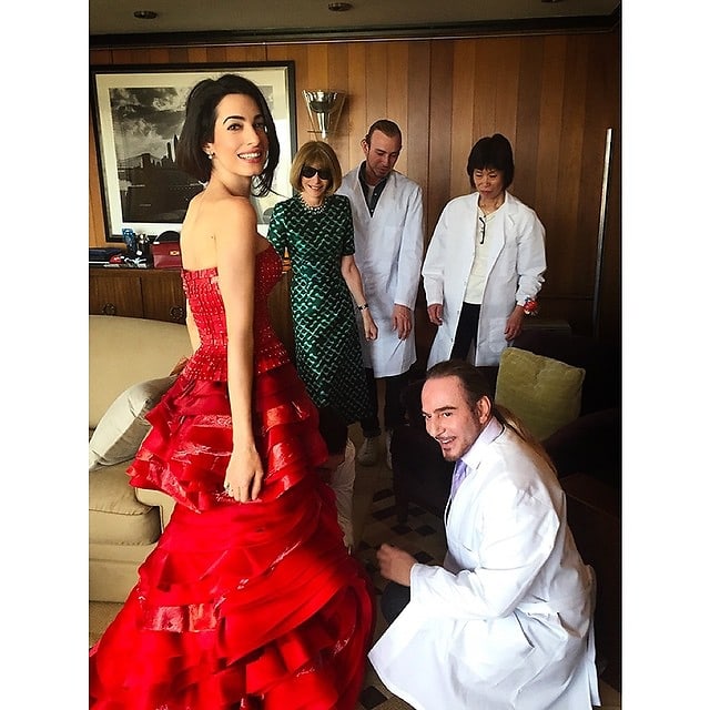 Amal Clooney, Anna Wintour, John Galliano