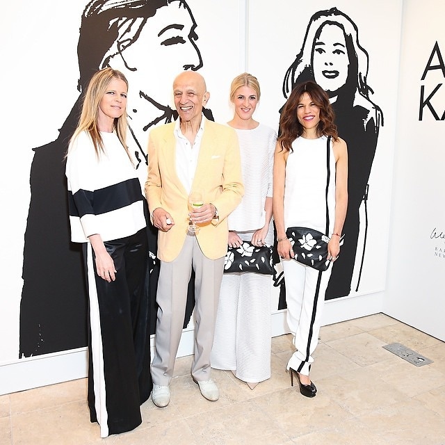 Yvonne Force Villareal, Alex Katz, Casey Fremont, Doreen Remem