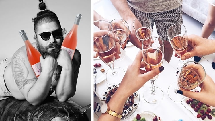 Good News For White Girls: The Fat Jew Has Your Rosé Covered
