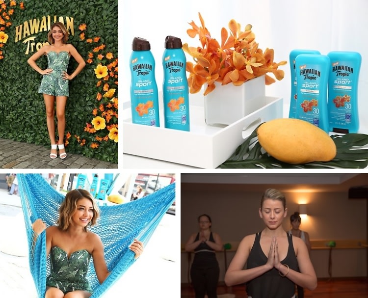 Lo Bosworth & Sarah Hyland Treat Themselves At The Hawaiian Tropic Escape Station