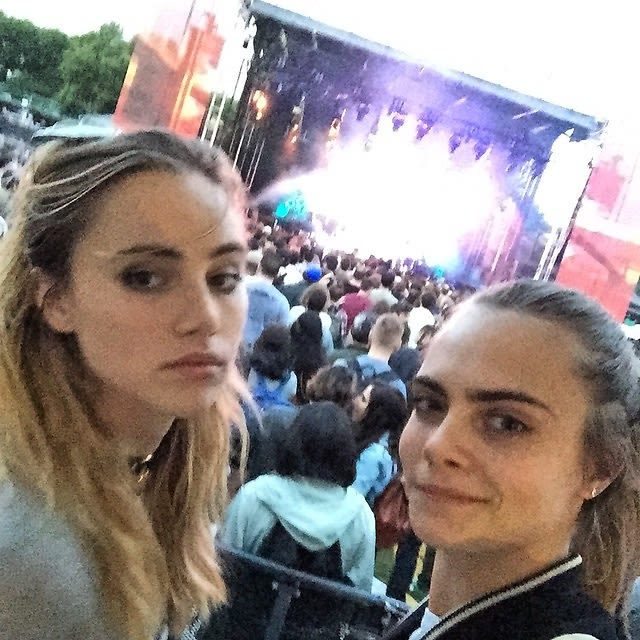 Suki Waterhouse, Cara Delevingne