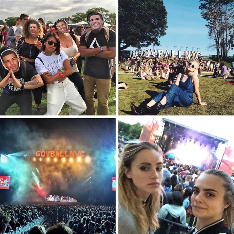 Instagram Round Up: Selfies & Style At Governors Ball 2015 