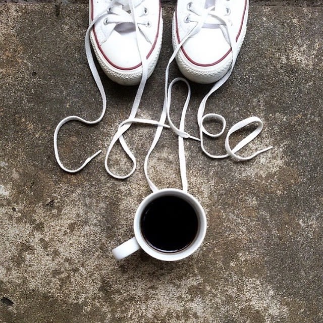 coffee and converse