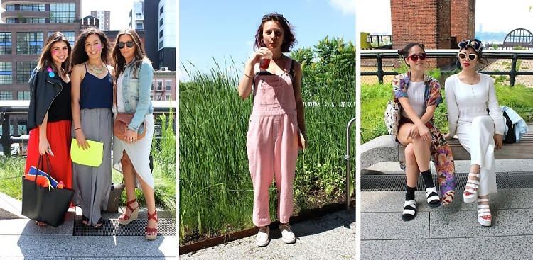 NYC Street Style: Heating Up On The High Line