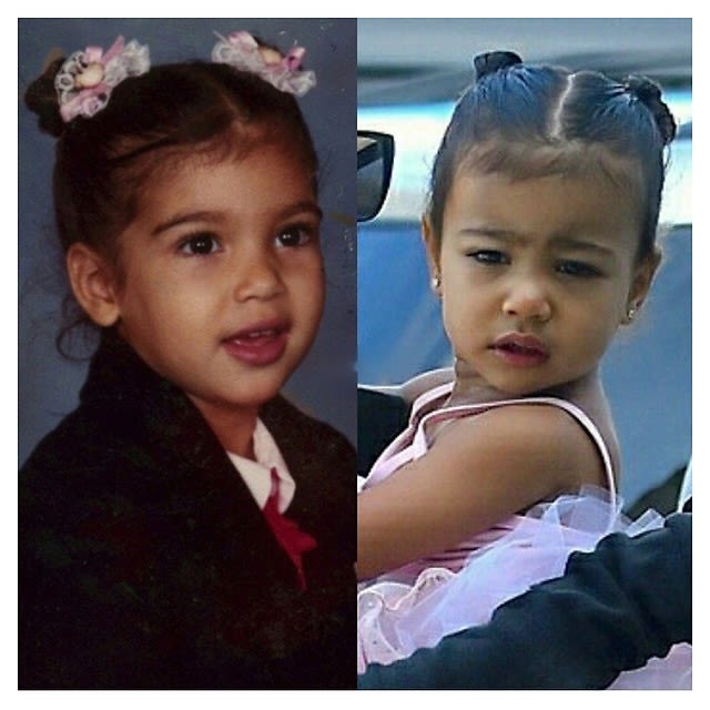 kim kardashian, north west