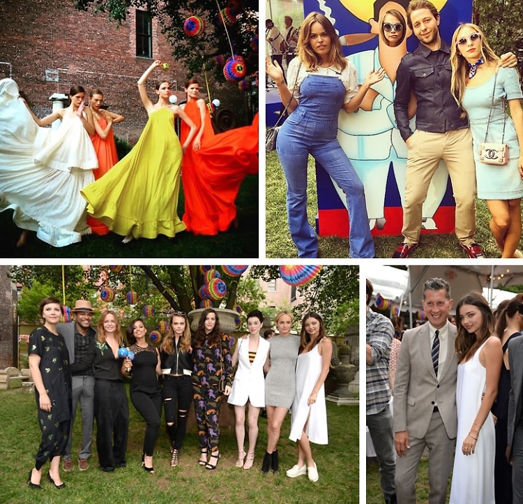 Cara Delevingne & St. Vincent Party In A Garden For Stella McCartney's Resort Collection