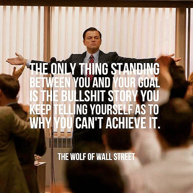 wolfe of wall street quote