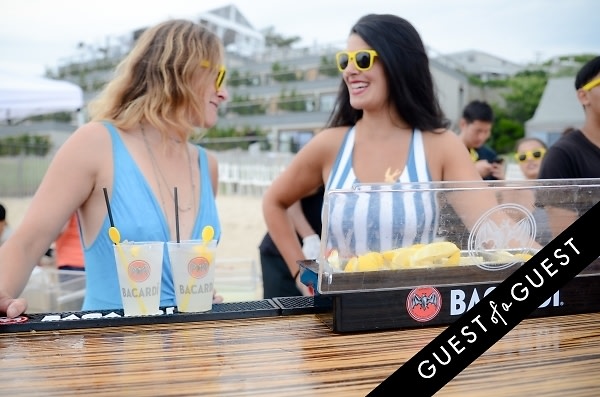 Turn Up The Summer with Bacardi Limonade Beach Party at Gurney's Montauk