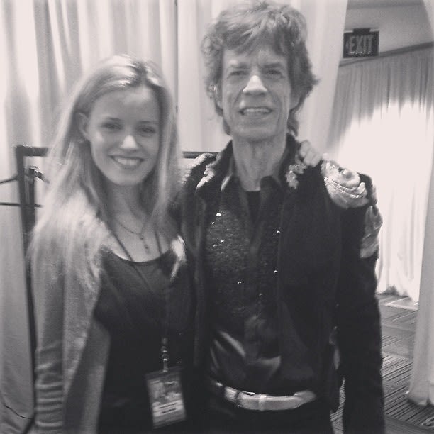 Georgia May Jagger, Mick Jagger
