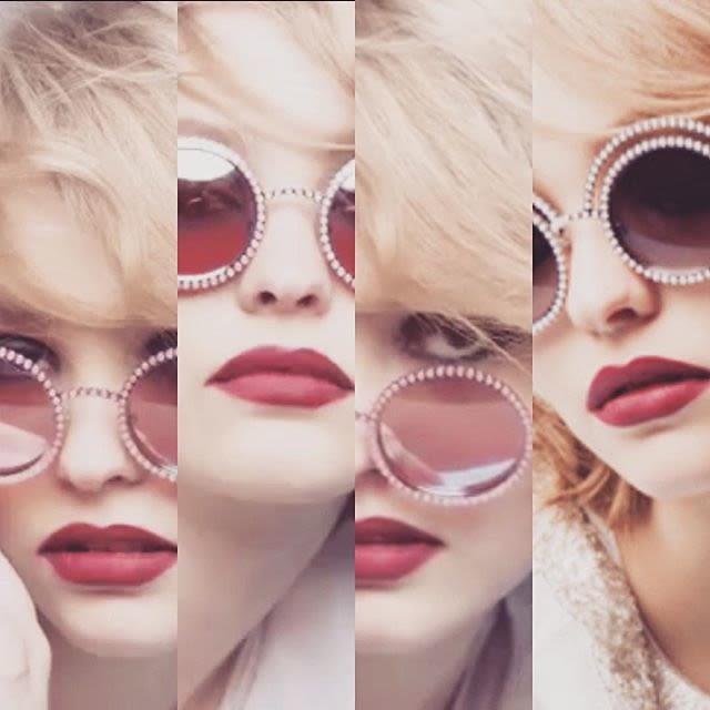 lily rose depp chanel sunglasses