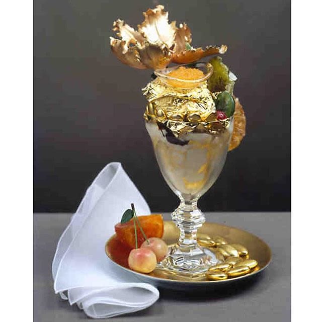 Golden Opulence Sundae