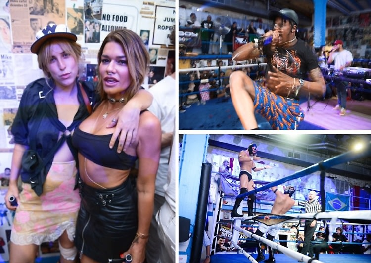 Travis Scott & Scout Willis Join MADE x The Eighth For Lucha Libre Wrestling