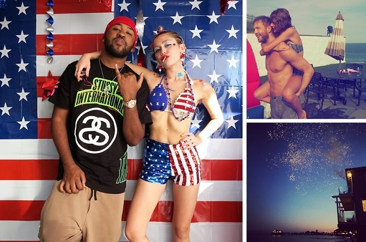 How Our Favorite Celebrities Celebrated The 4th Of July