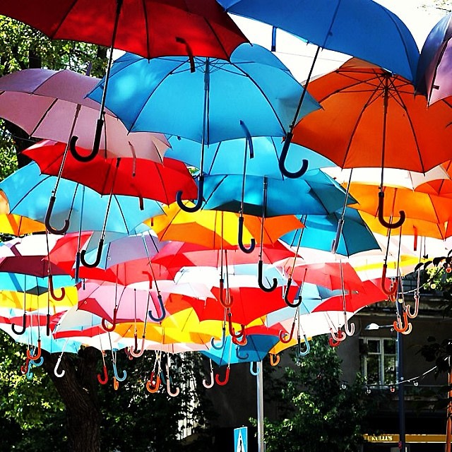 9 Chic Umbrellas To Keep Spring Showers From Raining On Your Parade