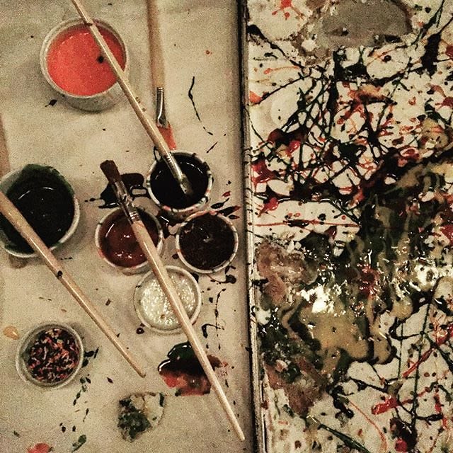 A Dinner with Jackson Pollock