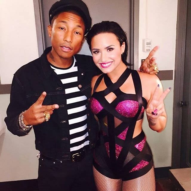 Pharrell, Demi Lovato
