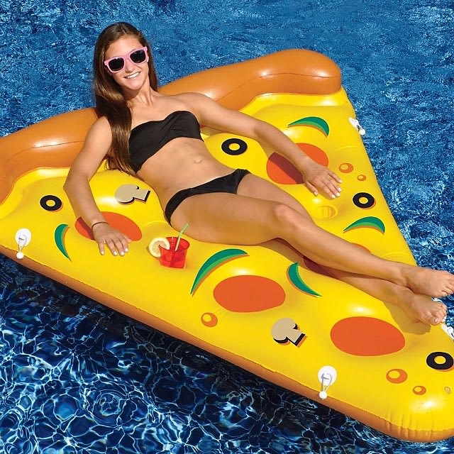 Pizza pool float