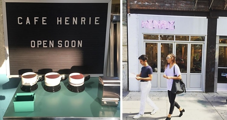 André Saraiva's Newest NYC Hot Spot Café Henrie Opens Today