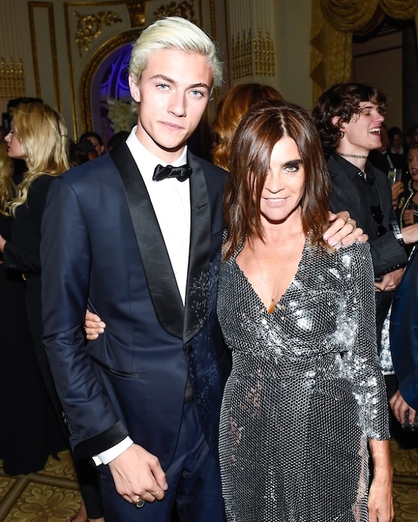 Lucky Blue Smith, Carine Roitfeld