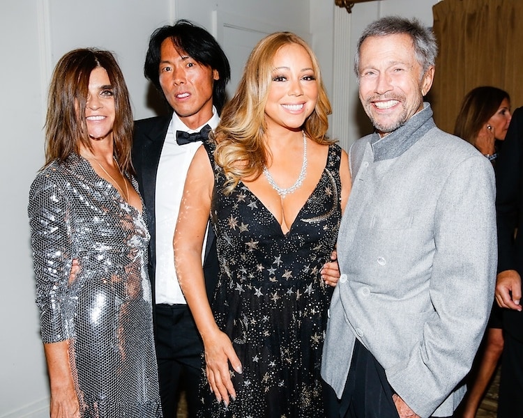 Carine Roitfeld, Stephen Gan, Mariah Carey, Jean-Paul Goude