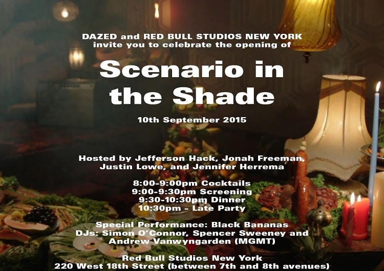 DAZED and RED BULL STUDIOS NEW YORK: Scenario in the Shade