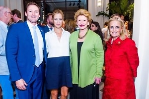 Congressman Patrick Murphy, Carolyn Murphy, Senator Debbie Stabenow, Congresswoman Debbie Dingell