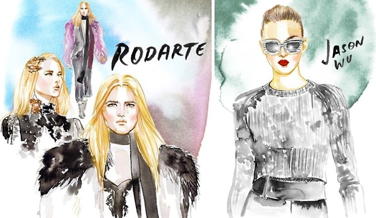 Trendspotting Through The Eyes Of A Fashion Illustrator
