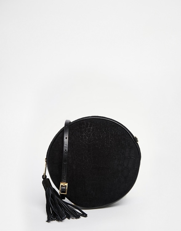 River Island Black Circle Bag