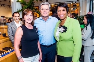 Jean Case, Steve Case, Mayor Muriel Bowser