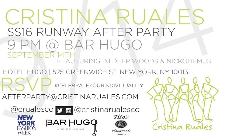 Cristina Ruales After-Party