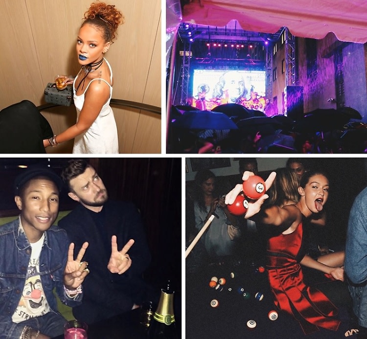 Rihanna Parties With Justin Timberlake & The Weeknd At The New York EDITION